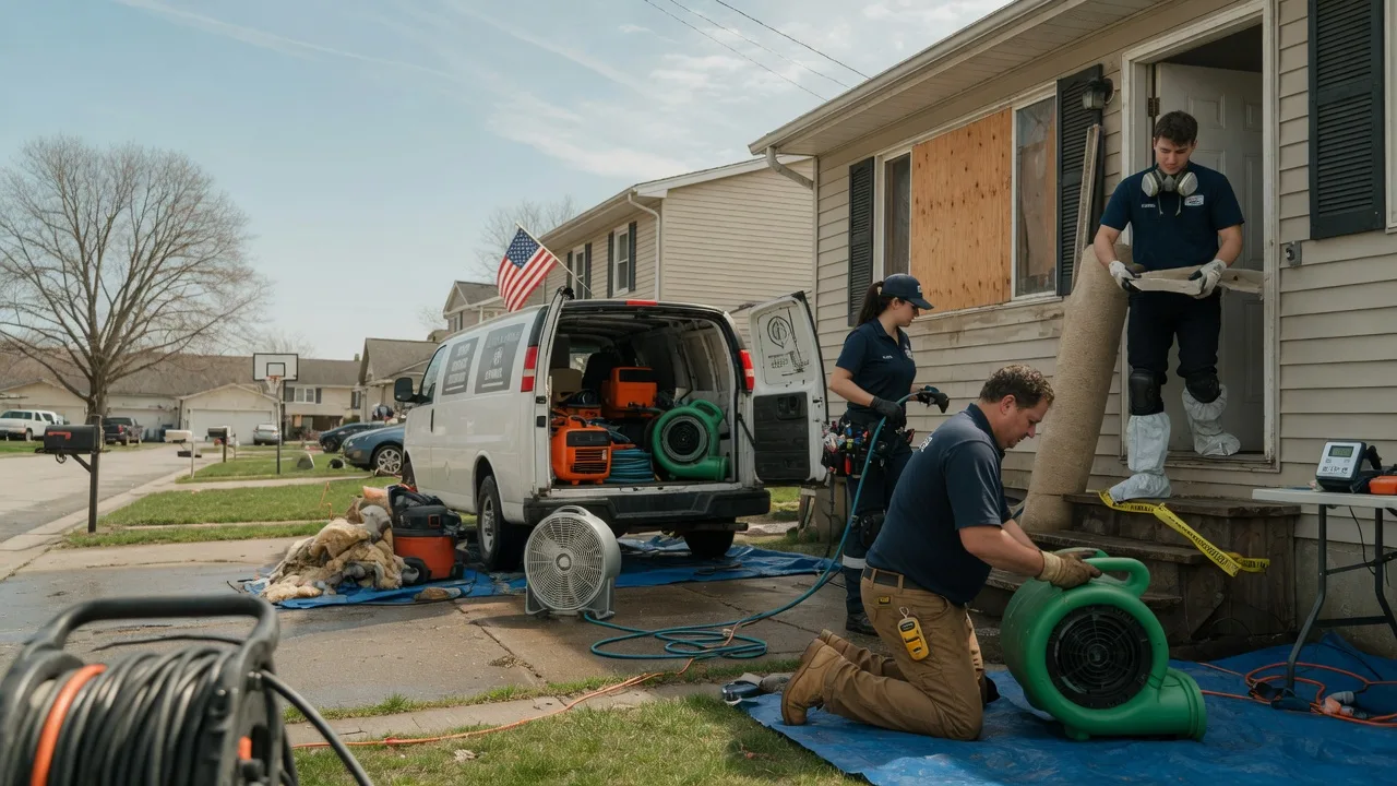 Water Damage Restoration in Kintnersville, PA near me
